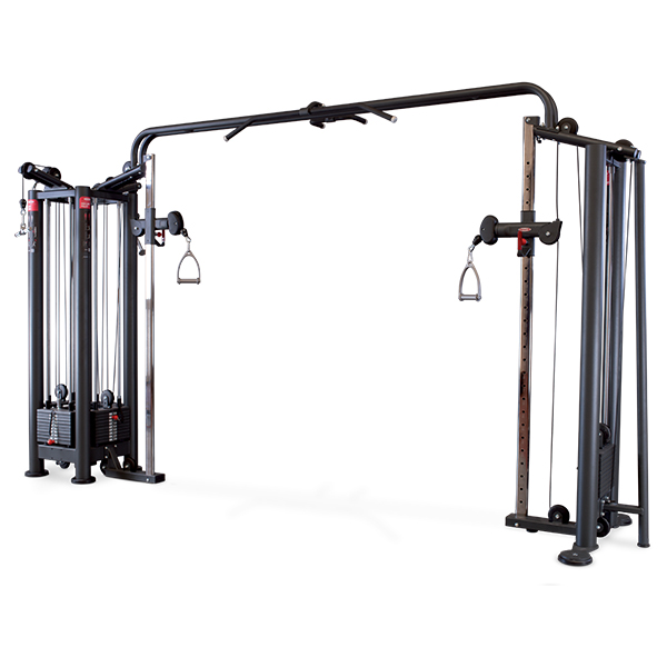 Panatta SEC 4 Station Multi Gym + Adjustable Cable Station with Bar 1SC112 + 1SC124